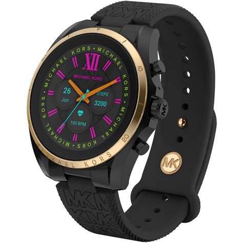 michael kors smartwatch bradshaw black